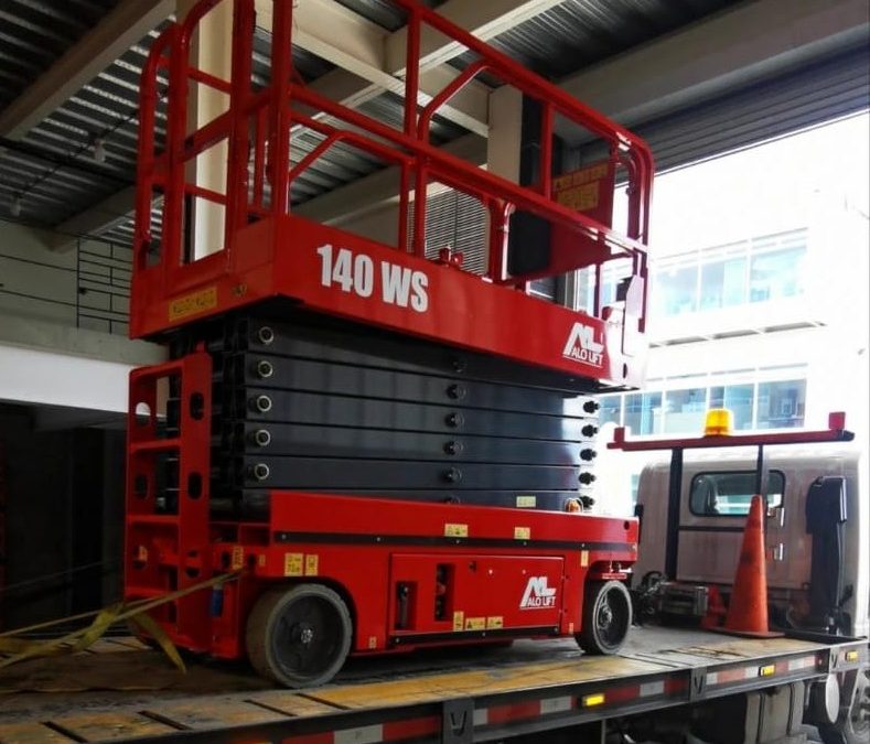 ALO Colombia continúa entregando venta de equipos ALO Lift 140 WS a CGB SAS para proyectos en la costa