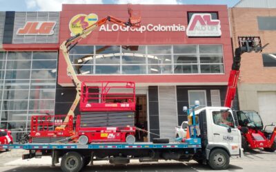 Empresas de alquiler en Colombia refuerzan sus flotas con Plataformas Tijeras ALO Lift 140 W
